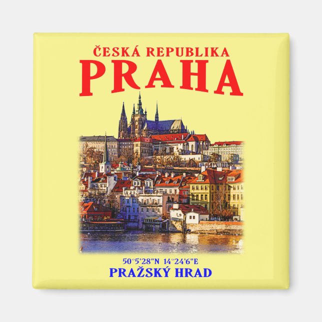 Old town Prague. Czech Republic. Magnet (Front)