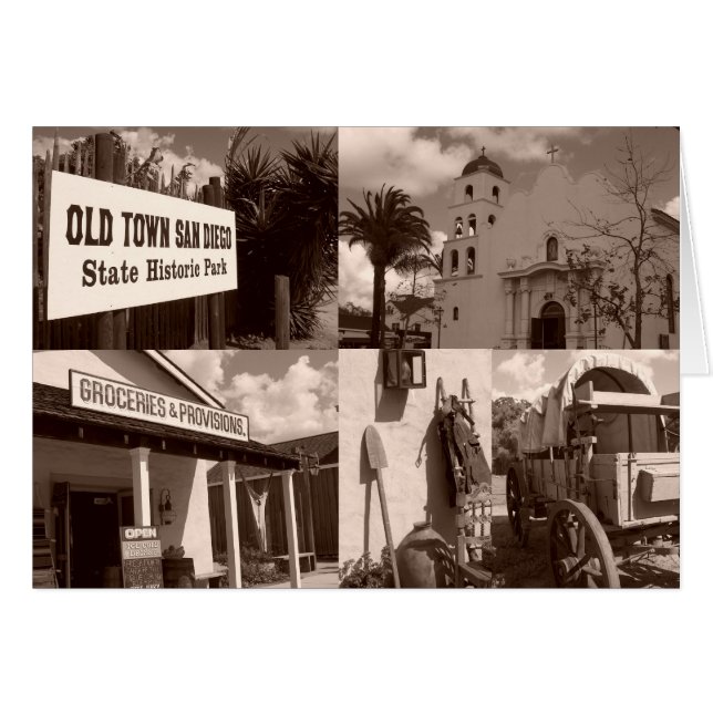 Old Town San Diego State Historical Park Collage (Front Horizontal)