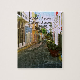 Old Town San Juan Puerto Rico Jigsaw Puzzle
