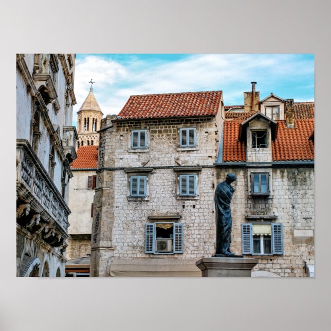 Old town, Split, Croatia Poster (Front)