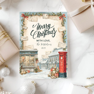 Old Town Square Holiday Card