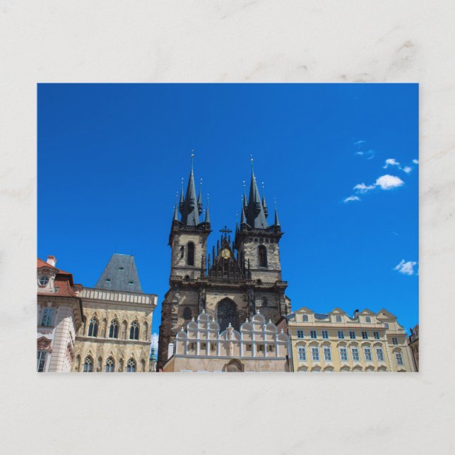 Old Town Square Postcard (Front)