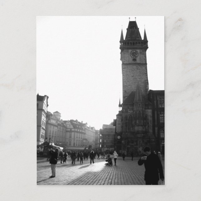 Old Town Square - PRAGUE Postcard (Front)
