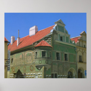 Old town square surrounded by 16th-century 2 poster