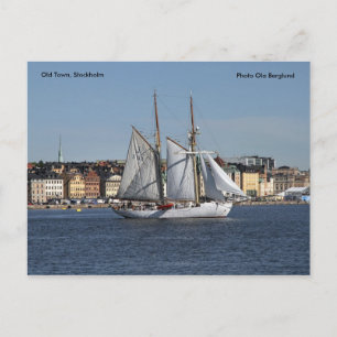 Old Town, Stockholm, Photo Ola ... Postcard