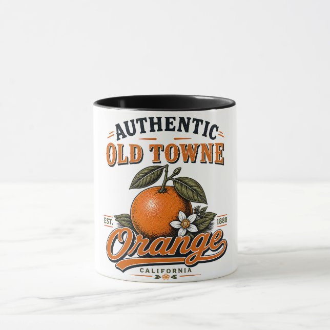 Old Towne Orange Classic Mug  (Center)