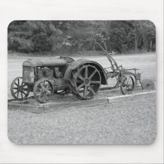 Old Tractor From The Past Mouse Pad