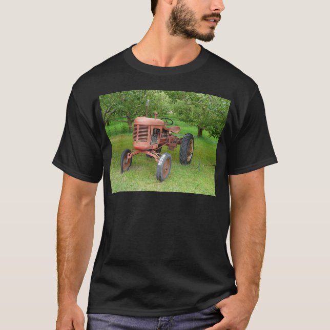 Old Tractor in the Orchard T-Shirt (Front)