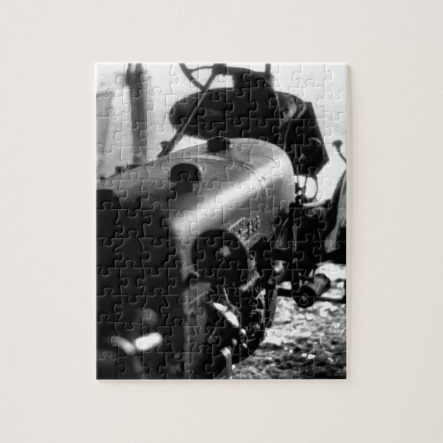 Old Tractor Jigsaw Puzzle (Vertical)