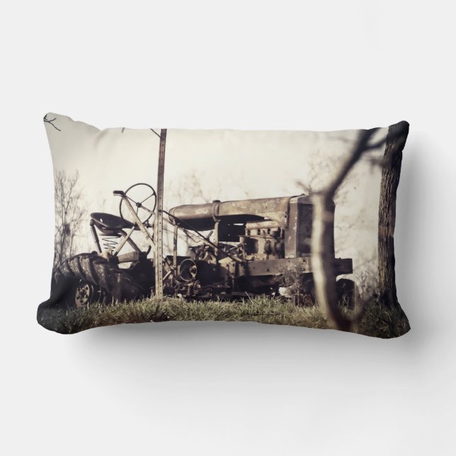 Old Tractor Lumbar Cushion (Front)