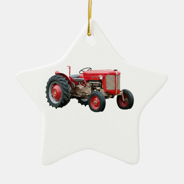Old Tractors Ornament (Front)