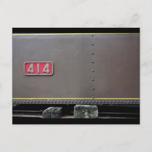 Old Train Mastrou I'm down for maintenance Postcard