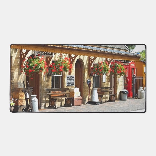 OLD TRAIN STATION   DESK MAT (Front)