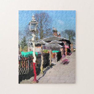 OLD TRAIN STATION JIGSAW PUZZLE