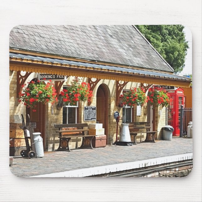 OLD TRAIN STATION   MOUSE PAD (Front)