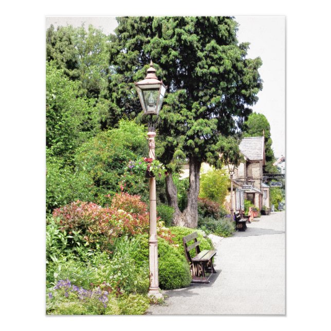 OLD TRAIN STATION PHOTO PRINT (Front)