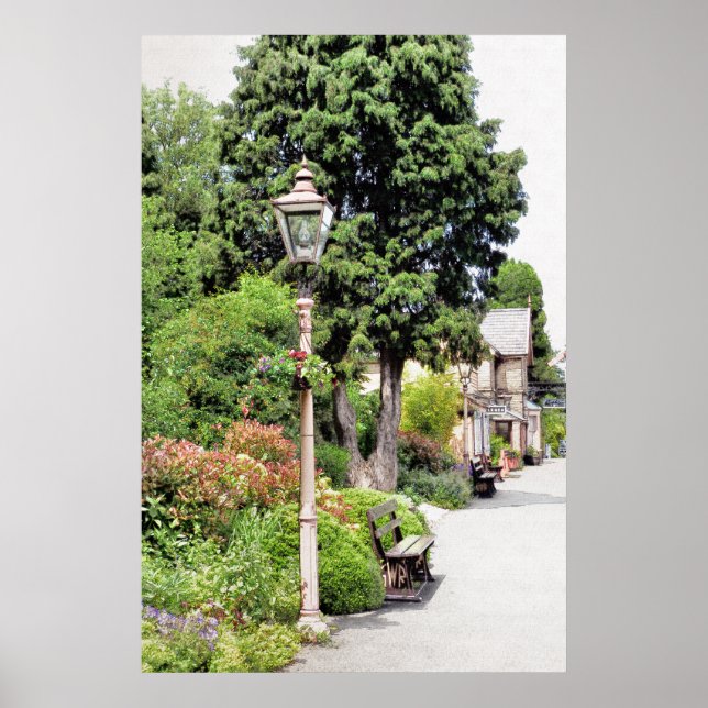 OLD TRAIN STATION POSTER (Front)