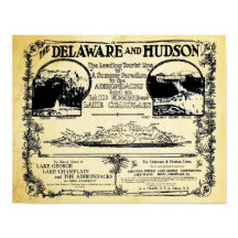 Old Train Travel Vacation Advertisement