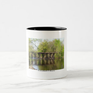 Old Train Tressel Mug