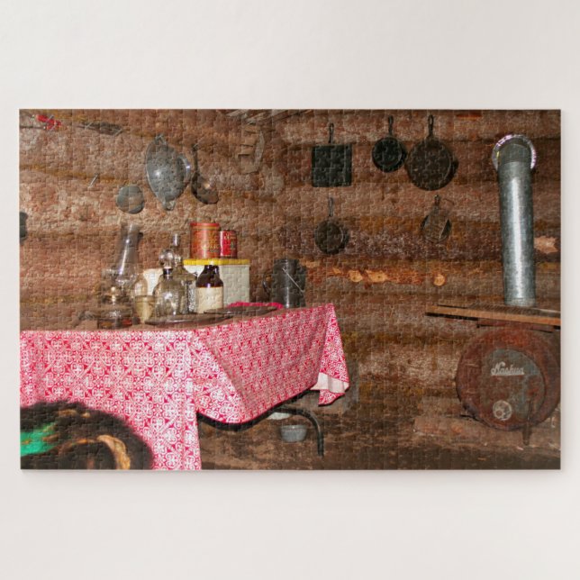 Old trapper's cabin, Alaska   Jigsaw Puzzle (Horizontal)