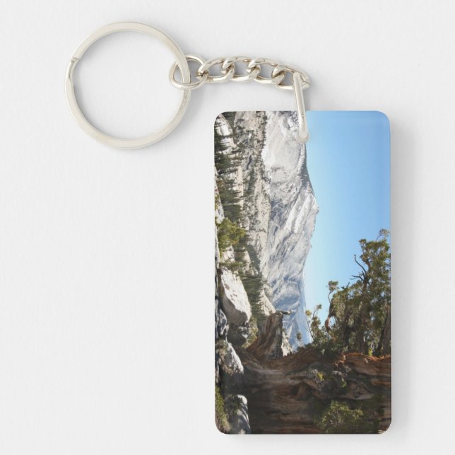 Old Tree at Yosemite National Park Key Ring (Front)