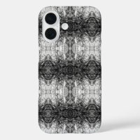 Old Tree Bark Black And White Photo Pattern Design