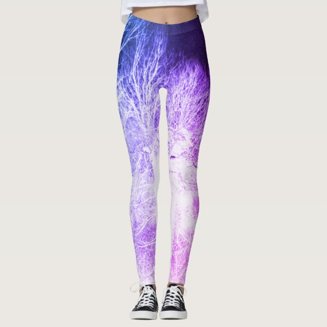 Old Tree Photo Leggings (Front)