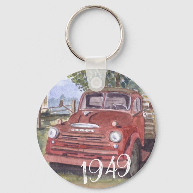 Old Truck Keychain (Front)