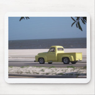 Old truck mouse pad