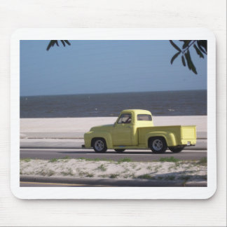 Old truck mouse pad