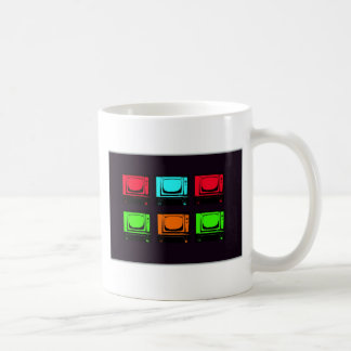 Old Tv Collage Coffee Mug