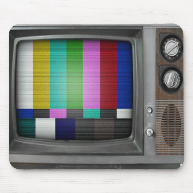 Old TV Mouse Pad (Front)