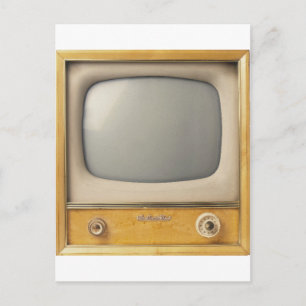 Old TV Postcard