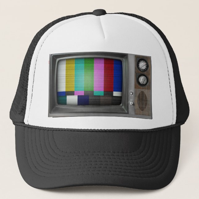 Old TV Trucker Hat (Front)