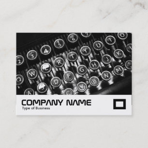 Old Typewriter Business Card