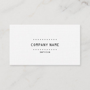 Old Typewriter Business Card Template