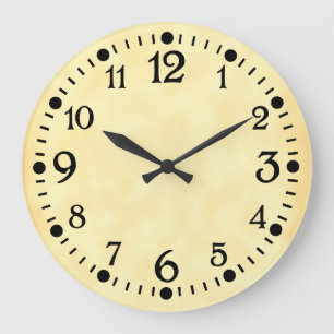 Old Typewriter Retro Wall Clock