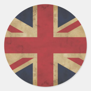 Old Union Jack  Stickers