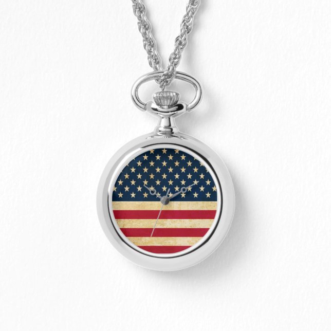 Old USA flag Watch (Front)