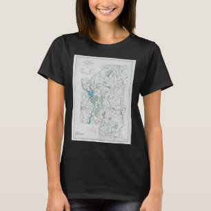 Old Uwharrie National Forest Map 1970 T-Shirt