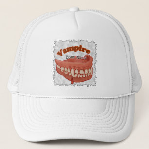 Old Vampire Teeth Trucker Hat