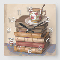 Old Vintage Books and a Cup of Coffee