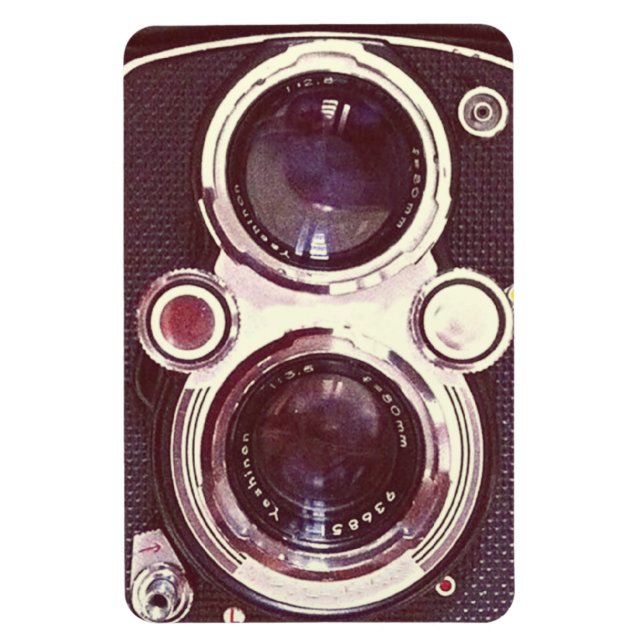 old vintage camera magnet (Vertical)