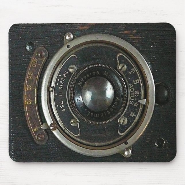 Old Vintage Camera Mouse Pad (Front)