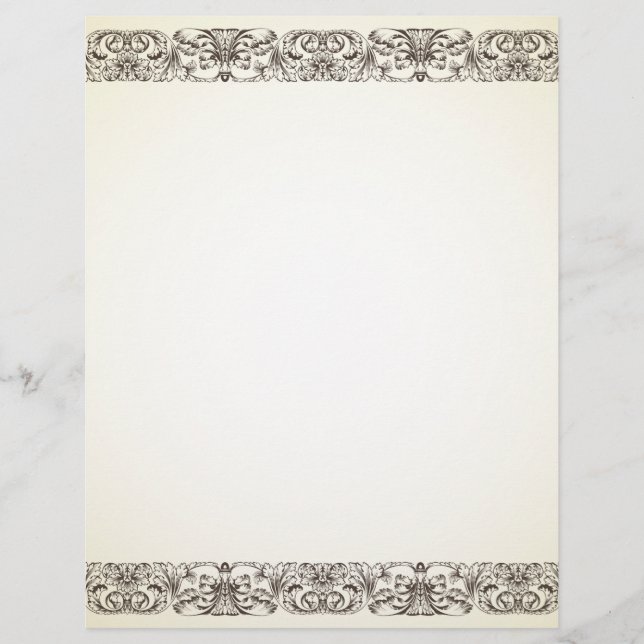 Old Vintage Parchment Look Paper (Front)