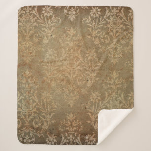 Old vintage wallpaper. grunge backgroundwallpaper, sherpa blanket