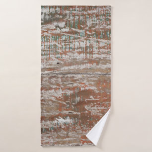 Old vintage wood texture backgroundabstract, home  bath towel