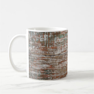 Old vintage wood texture backgroundabstract, home coffee mug