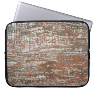 Old vintage wood texture backgroundabstract, home laptop sleeve
