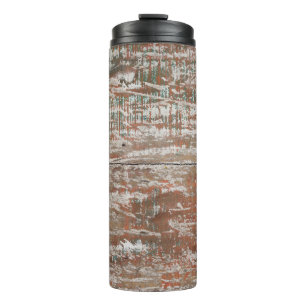 Old vintage wood texture backgroundabstract, home  thermal tumbler